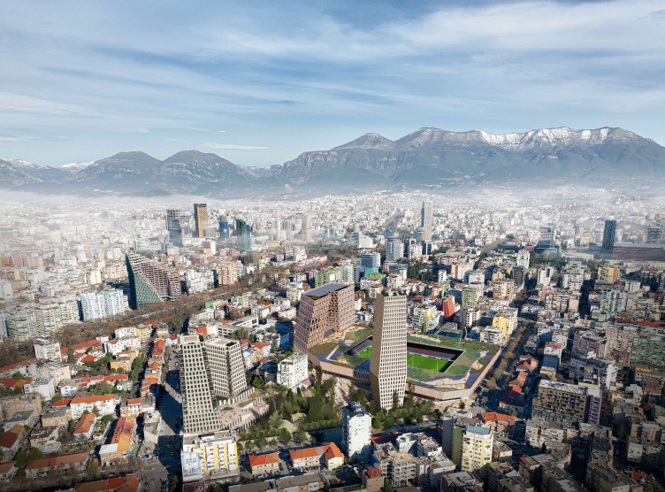 Стадион «Сельман Стермаси» – реконструкция
© OMA zooming