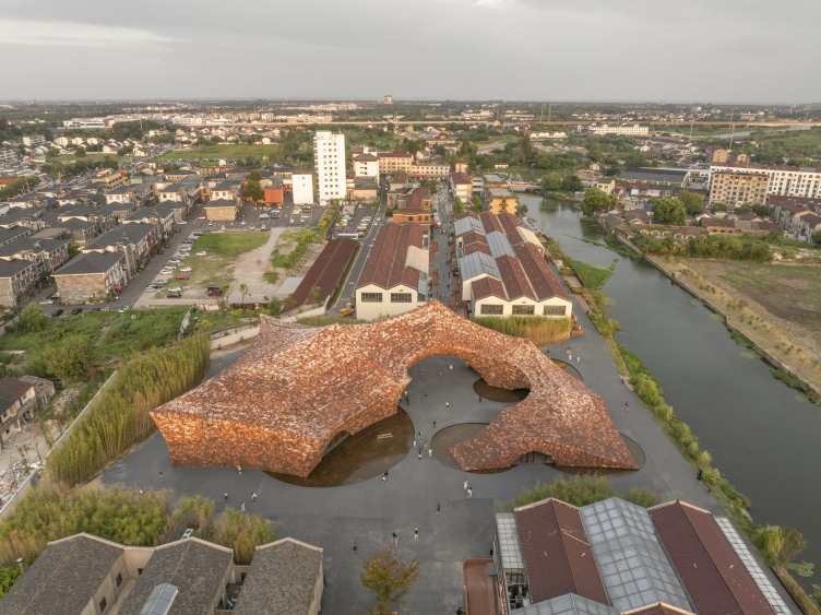 Музей глины UCCA
Фотография © Fangfang Tian / предоставлена Kengo Kuma & Associates zooming
