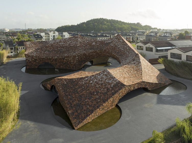 Музей глины UCCA
Фотография © Eiichi Kano / предоставлена Kengo Kuma & Associates zooming