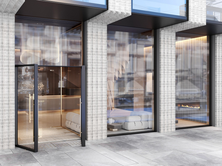 Лобби клубного дома в Хамовниках
Визуализации © София Степанова / IDEOLOGIST zooming