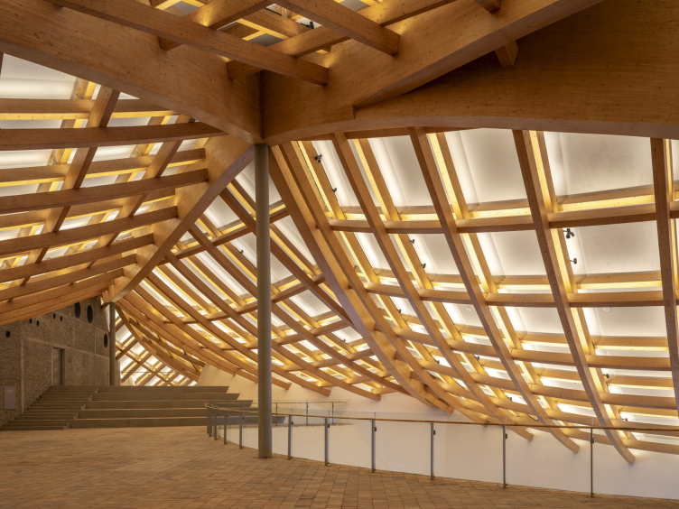 Музей глины UCCA
Фотография © Fangfang Tian / предоставлена Kengo Kuma & Associates zooming
