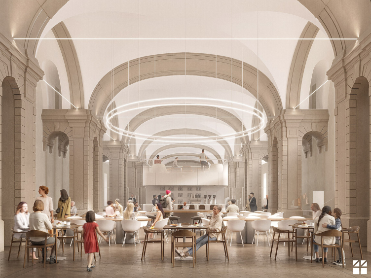 The project of restoring the Horse Guards Department building
Copyright: © Studio 44 zooming