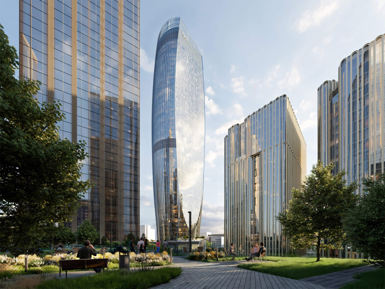 BELL business center
Copyright: © UNK / provided by Moskomarkhitektura press service zooming