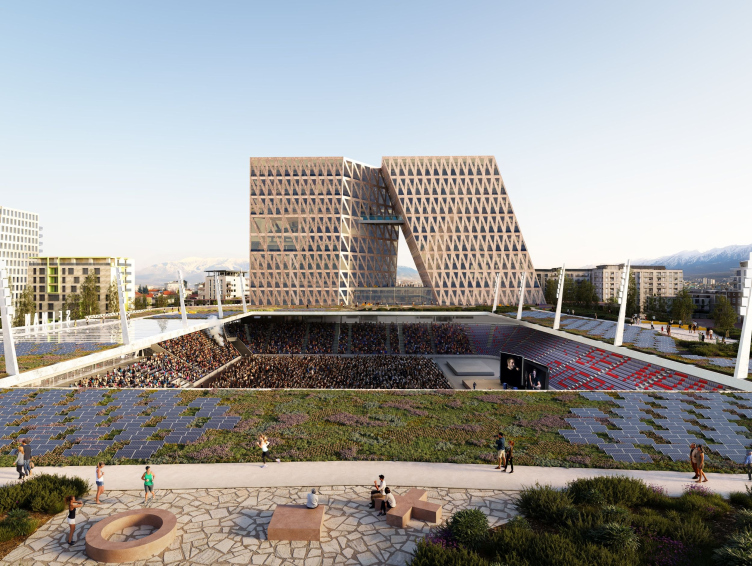 Стадион «Сельман Стермаси» – реконструкция
© OMA zooming