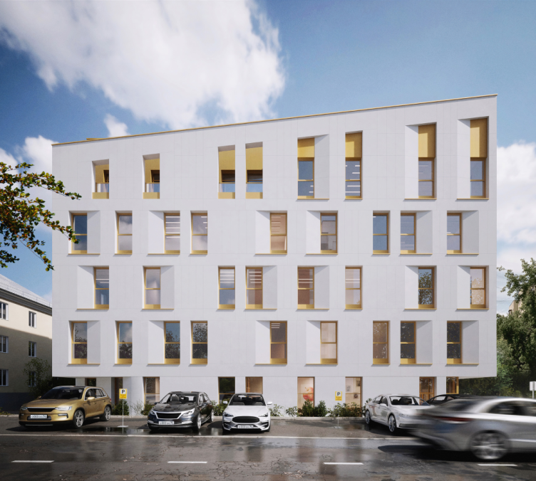 The dental clinic on Krylov Street in Yekaterinburg
Copyright: © CNTR Architects zooming