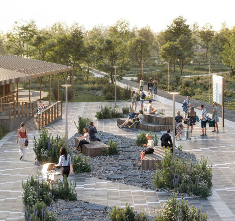 Парк-набережная «Читинка». Проект благоустройства набережной (Забайкальский край, Чита)
© Архитектурное бюро CORE zooming