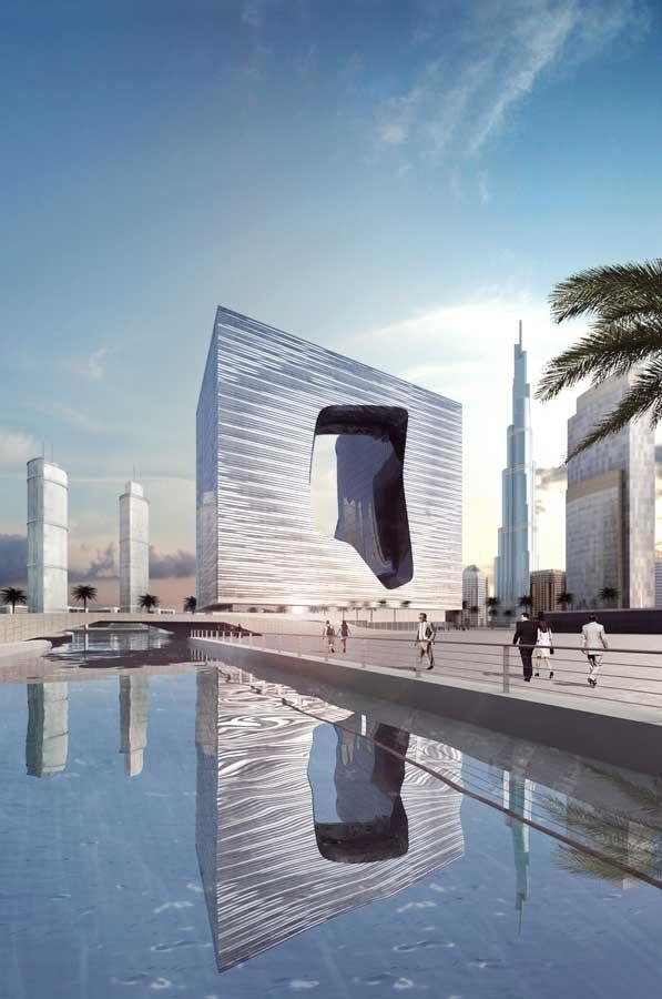 Офисный комплекс «Опус». Проект 2010 г.
© Zaha Hadid Architects