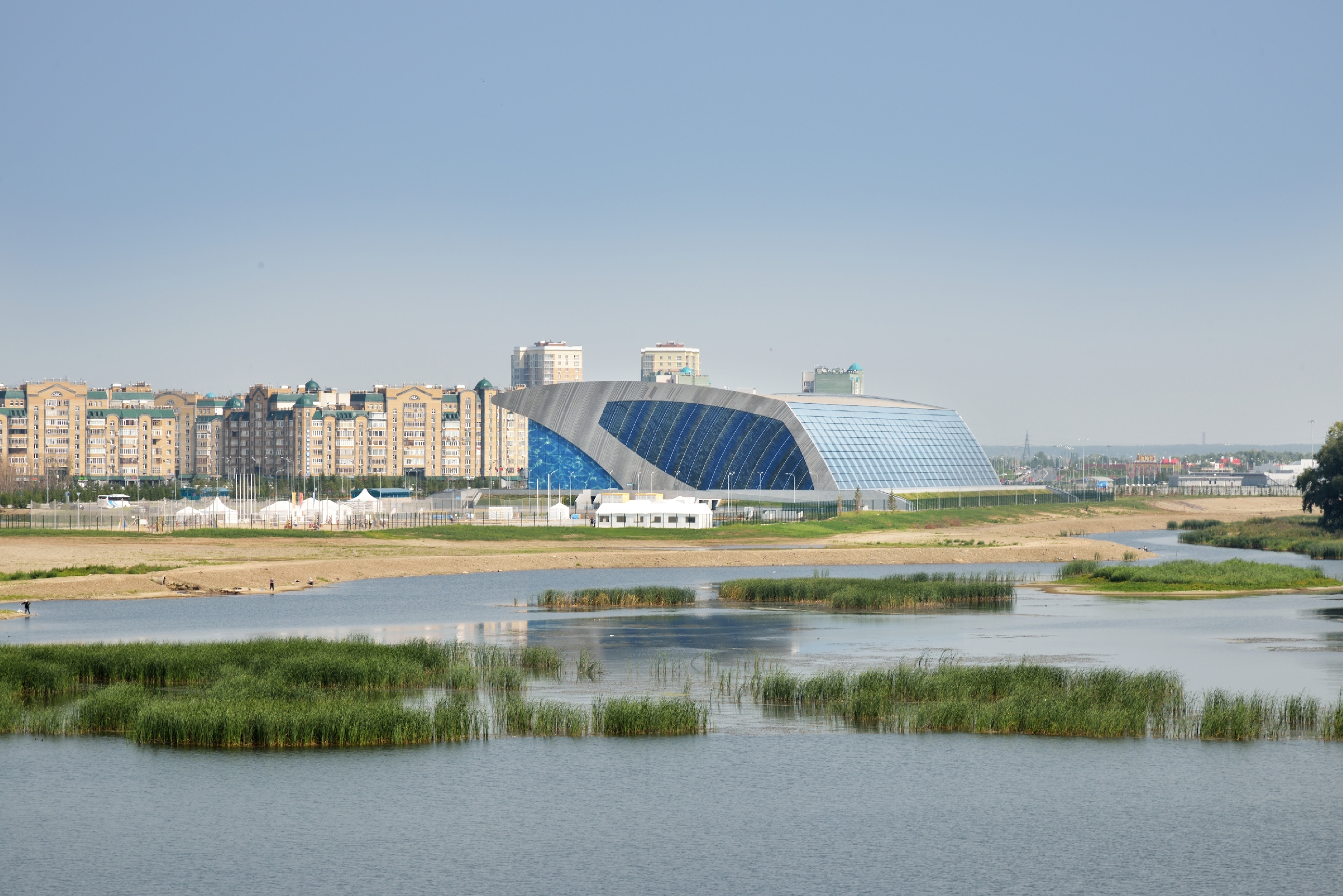 Казань водный дворец
