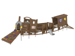 Компания Хоббика представляет новые модели детских уличных игровых комплексов.
