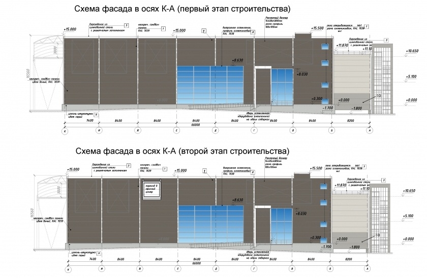 Фасадные схемы домодедово