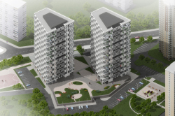Architectural and planning solution of Buildings 5 and 6 of &#147;Nagornaya&#148; residential complex