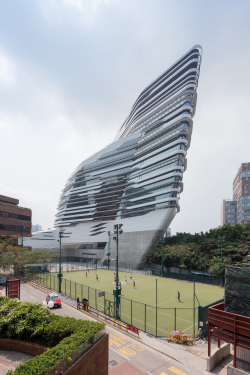Корпус Jockey Club Innovation Tower Гонконгского политехнического университета