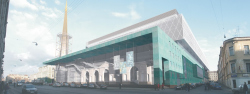 Конкурсный проект нового здания (второй сцены) Государственного Академического Мариинского Театра