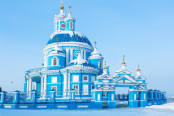 Церковь Казанской иконы Божией Матери в селе Тельма, Иркутской области