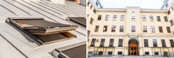 Мансардные окна Velux для бизнес-центра с сертификатом LEED Gold. Проект – мастерская Сергея Цыцина