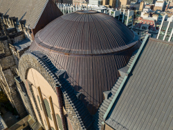 Собор Иоанна Богослова в Нью-Йорке – реставрация купола