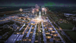 Комплекс Экспо-2035 на месте бывшего аэропорта Тегель Комплекс Экспо-2035 на месте бывшего аэропорта Тегель