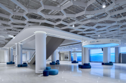 Интерьеры Дворца водных видов спорта