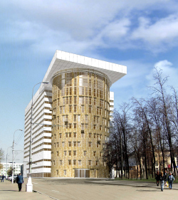 Hotel and office complex on the 3d Avtozavodsky passage