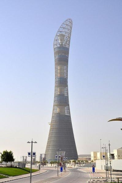 Башня Doha Sports City Tower (Aspire Tower) в Катаре. 2006