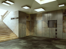 Interior reconstruction project for the audience area of &#147;Priut Komedianta&#148; theater