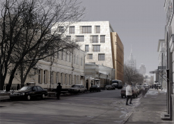 Reconstruction of an apartment house on Malaia Nikitskaia Street