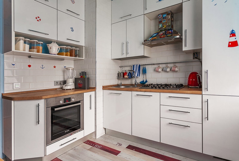 Каким должен быть дизайн кухни площадью 6 метров: лучшие решения для маленьких пространств