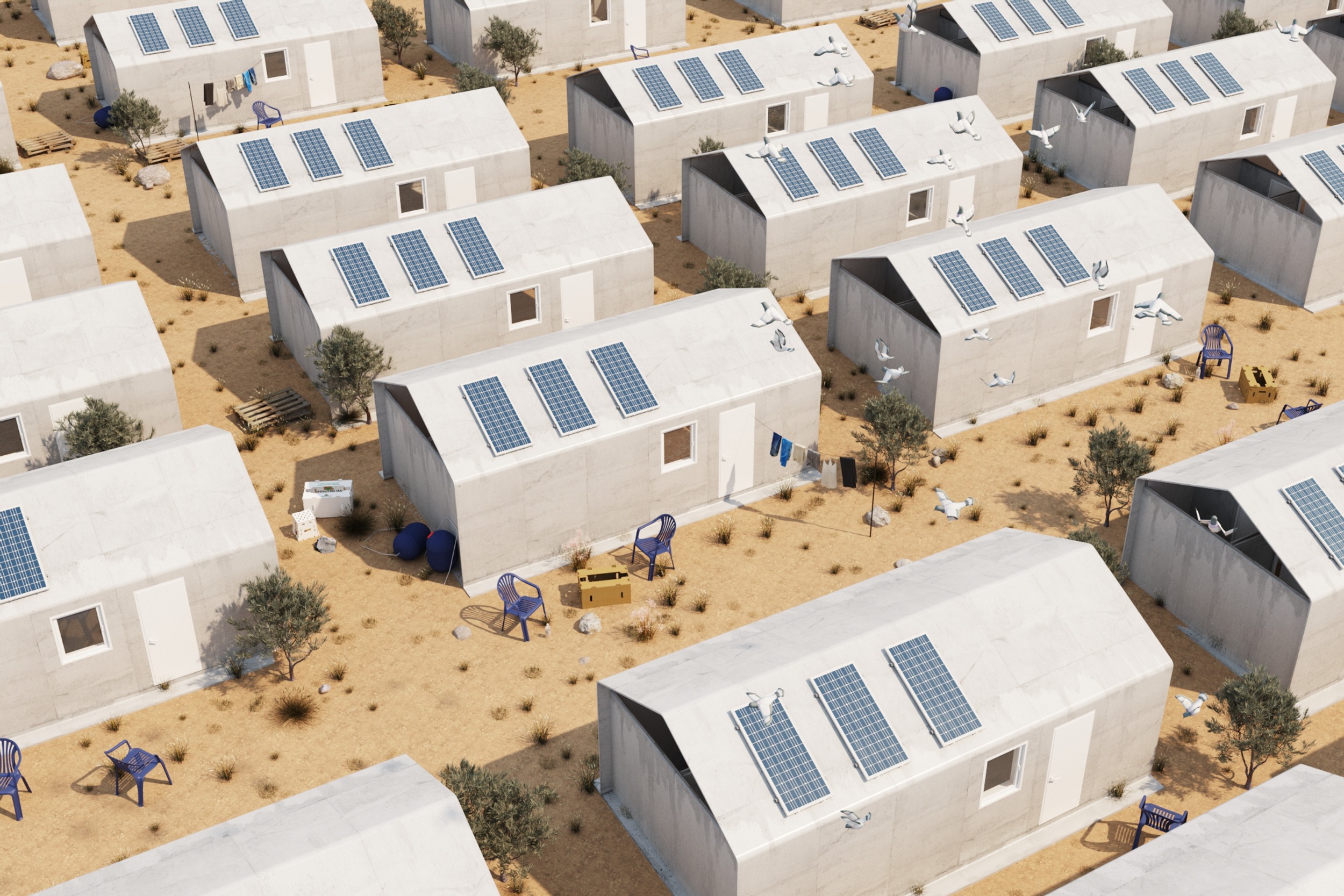 Shelter after. Лагерь для беженцев «Shelter on the Edge». Домики для беженцев. Модульные дома для беженцев. Временное жилье для беженцев.
