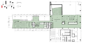 МФК «ЯР ПАРК» 1. Корпус 2. Гостиница. план 2 этажа © Сергей Скуратов ARCHITECTS