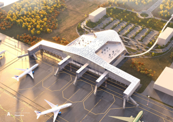 Omsk-Fedorovka airport. The Bridge. Competition project. Variant 2 Copyright: © ASADOV Architects