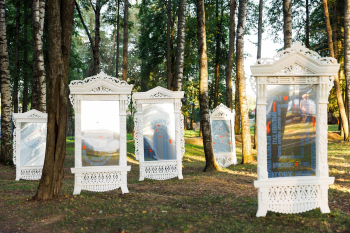 Первая сельская биеннале современного искусства в Палехе Фотография © пресс-служба Центра территориального развития Ивановской области