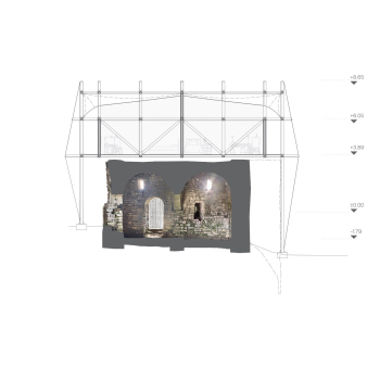 Реконструкция Бедийского храма, Абхазия. МАРШ, магистраутра, 2024 Ольга Легостаева