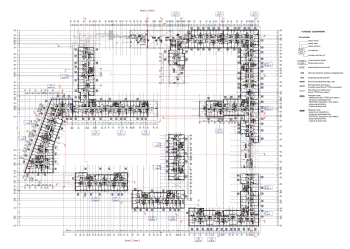 “Details” housing complex. (Stages 2, 3) . Plan at +21,700 elevation Copyright: © Ostozhenka Architects