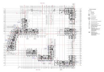 “Details” housing complex. (Stages 2, 3) . Plan at +40,450 elevation Copyright: © Ostozhenka Architects