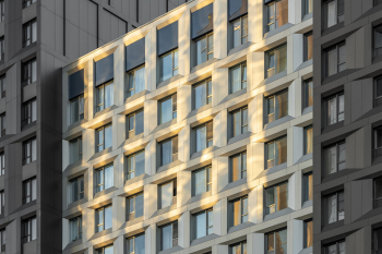 Phase 4 of ALIA residential area. Houses completed before 2024 Copyright: Photograph © Vadim Shcherbakov / provided by Asterus