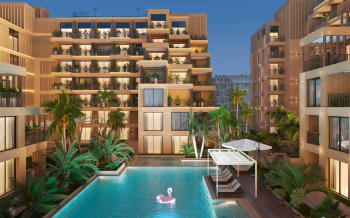 The residential complex Arisha Terraces in Dubai Copyright: © ASADOV Architects