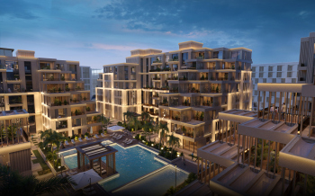 The residential complex Arisha Terraces in Dubai Copyright: © ASADOV Architects