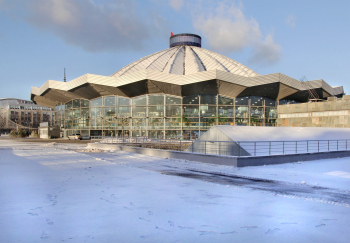 Большой Московский цирк на проспекте Вернадского Фотография © Юлия Тарабарина, Архи.ру, 01.2025