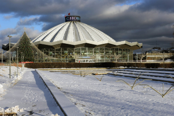 Большой Московский цирк на проспекте Вернадского Фотография © Юлия Тарабарина, Архи.ру, 01.2025