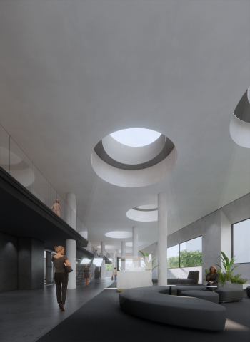 Штаб-квартира компании «ФСК Девелопмент» © Kleinewelt Architekten