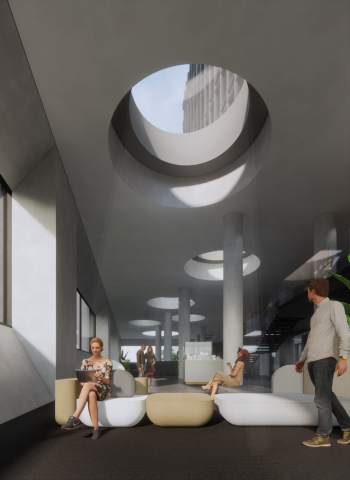 Штаб-квартира компании «ФСК Девелопмент» © Kleinewelt Architekten