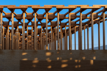 Павильон Узбекистана / EXPO 2025 Фотография © Josef S. Indelka / предоставлена Atelier Brueckner