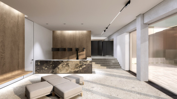 Тверицкие бани. Интерьер входа в термы © DK architects