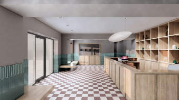 Тверицкие бани. Интерьер входа в бани © DK architects