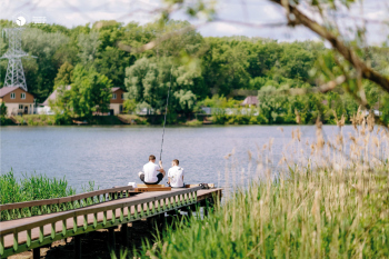 Приозёрный парк «Тёплый берег». Рыбачий парк Фотография © Владислав Третьяков / предоставлена Институт развития городов и сел Башкортостана