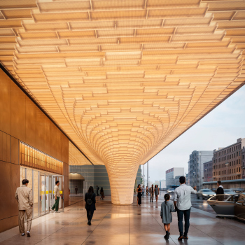 Административный корпус вестибюля станции «Лиговский проспект-2» © SLOI Architects