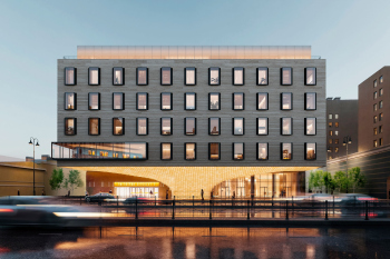 Административный корпус вестибюля станции «Лиговский проспект-2» © SLOI Architects