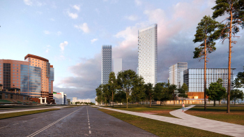 МФК «ЯР ПАРК» 2 © Сергей Скуратов ARCHITECTS