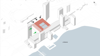 МФК «ЯР ПАРК» 2. Городская площадь © Сергей Скуратов ARCHITECTS