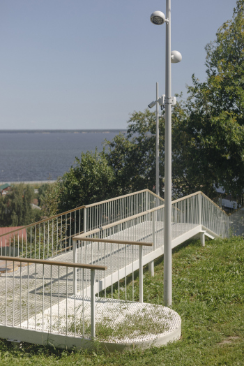 Лестница в городе Юрьевец Фотография © Полина Полудкина / предоставлена Бюро .dpt